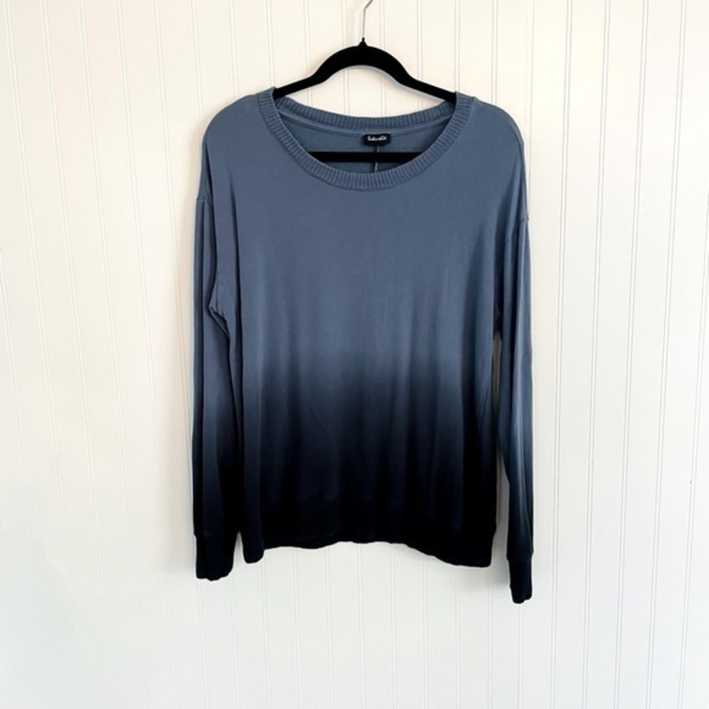 Splendid Blue Ombre Knit Sweater - Medium